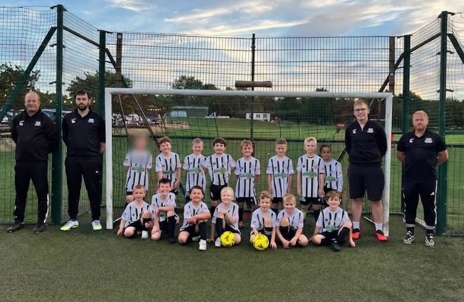 Under 7's team photo