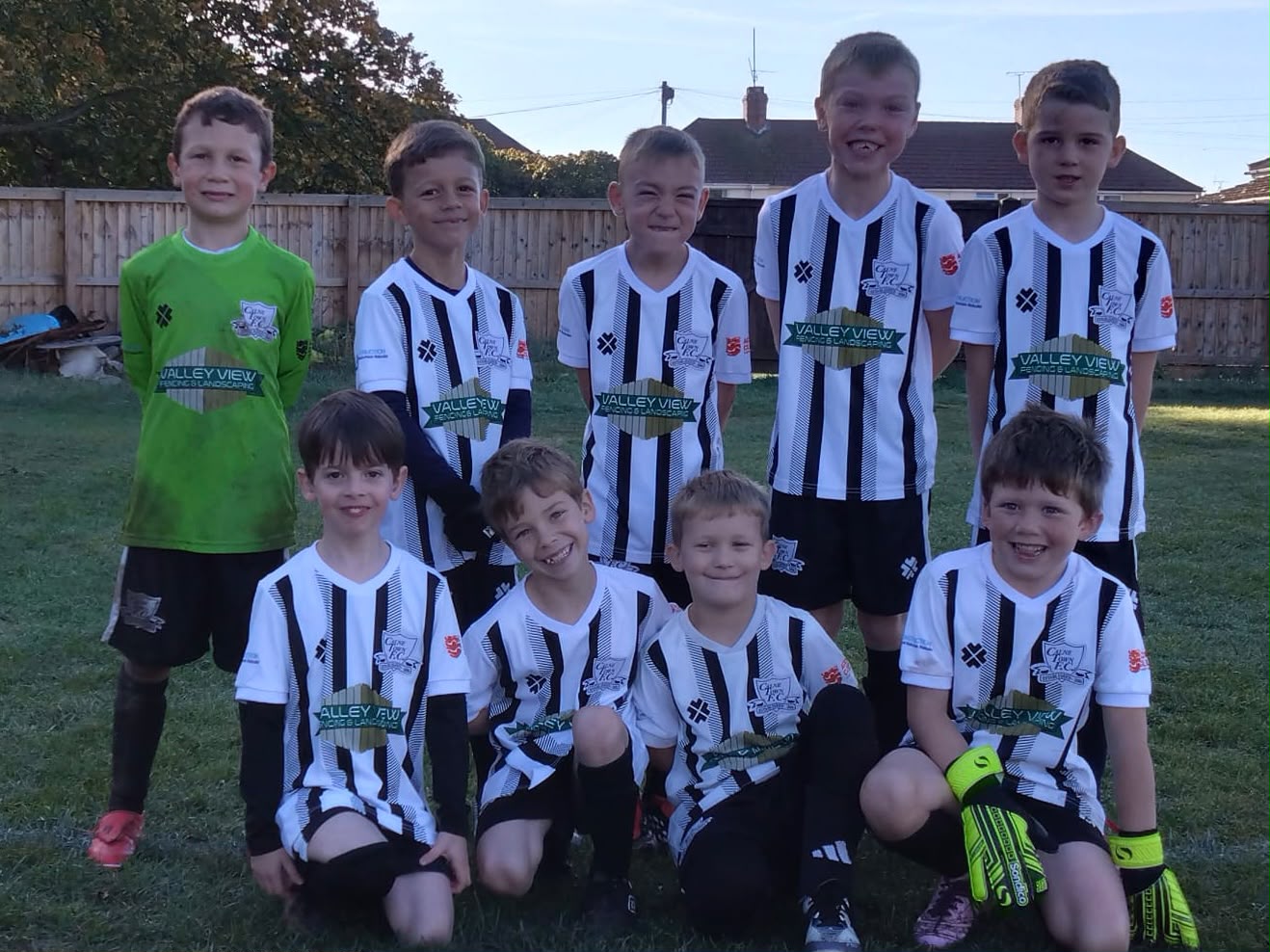 Under 8 Blue team photo