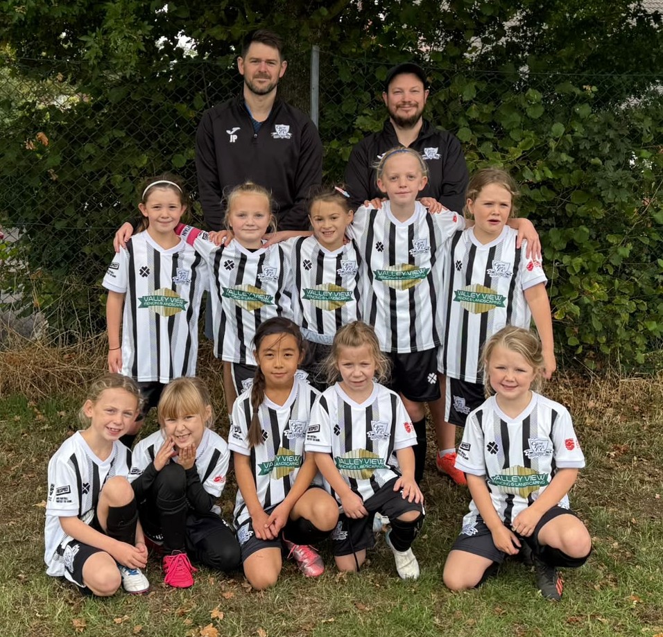 Under 8 Girls team photo